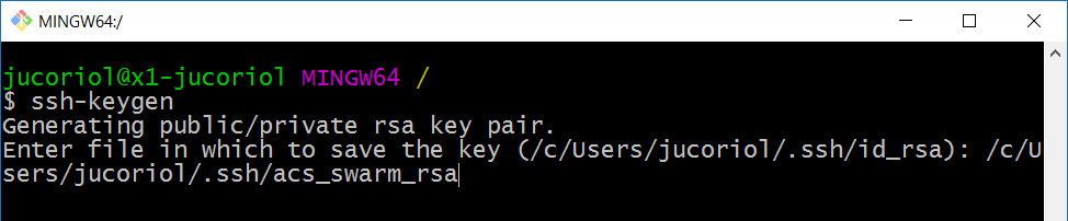 check if ssh keygen is configured on mac